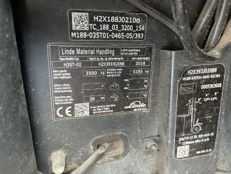Použité vysokozdvižné vozíky LINDE H35T-02 GAS VIERRADFRONTSTAPLER (13065728)