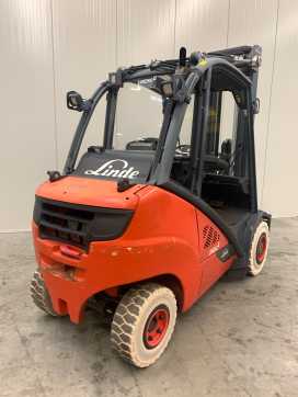 Použité vysokozdvižné vozíky LINDE H35T GAS VIERRADFRONTSTAPLER (13054125)