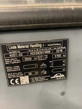 Použité vysokozdvižné vozíky LINDE H35T GAS VIERRADFRONTSTAPLER (13054125)