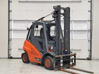 Použité vysokozdvižné vozíky LINDE H40D-02 DIESEL VIERRADFRONTSTAPLER (13046550)