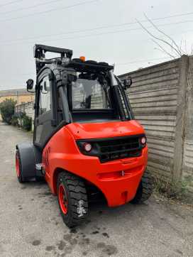 Použité vysokozdvižné vozíky LINDE H40D-02 DIESEL VIERRADFRONTSTAPLER (13059586)