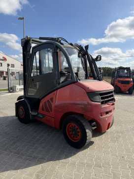 Použité vysokozdvižné vozíky LINDE H45D-01 DIESEL VIERRADFRONTSTAPLER (13067507)