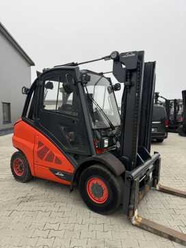 Použité vysokozdvižné vozíky LINDE H45D-02 DIESEL VIERRADFRONTSTAPLER (12915107)