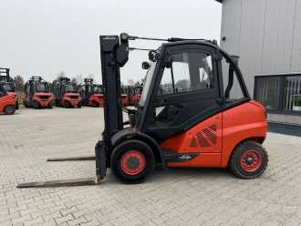 Použité vysokozdvižné vozíky LINDE H45D-02 DIESEL VIERRADFRONTSTAPLER (12915107)