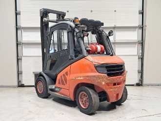 Použité vysokozdvižné vozíky LINDE H45D-02 DIESEL VIERRADFRONTSTAPLER (12919108)
