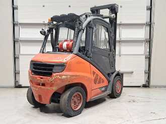 Použité vysokozdvižné vozíky LINDE H45D-02 DIESEL VIERRADFRONTSTAPLER (12919108)