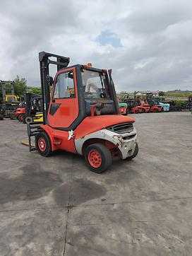 Použité vysokozdvižné vozíky LINDE H45D DIESEL VIERRADFRONTSTAPLER (13076218)