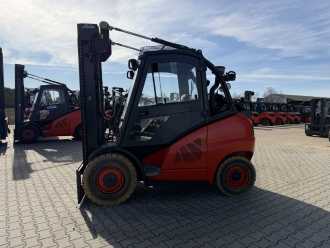 Použité vysokozdvižné vozíky LINDE H45T-02 GAS VIERRADFRONTSTAPLER (13026079)