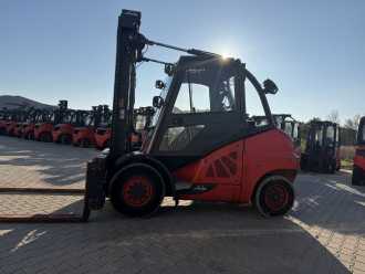 Použité vysokozdvižné vozíky LINDE H50D-02/600 DIESEL VIERRADFRONTSTAPLER (13074421)