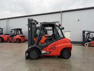 Použité vysokozdvižné vozíky LINDE H50D-02/600 DIESEL VIERRADFRONTSTAPLER (13075335)