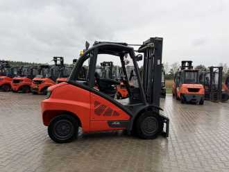 Použité vysokozdvižné vozíky LINDE H50D-02/600 DIESEL VIERRADFRONTSTAPLER (13075335)