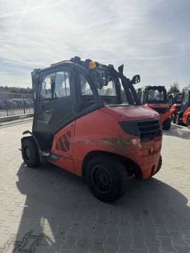 Použité vysokozdvižné vozíky LINDE H50D-02 Containerfähig DIESEL VIERRADFRONTSTAPLER (13067508)