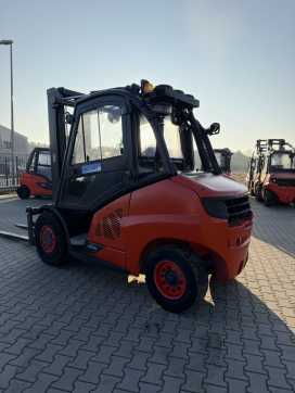 Použité vysokozdvižné vozíky LINDE H50D-02 DIESEL VIERRADFRONTSTAPLER (13015450)