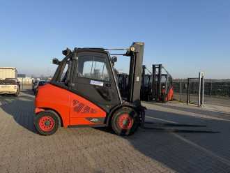 Použité vysokozdvižné vozíky LINDE H50D-02 DIESEL VIERRADFRONTSTAPLER (13015450)
