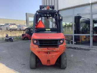 Použité vysokozdvižné vozíky LINDE H50D-02 DIESEL VIERRADFRONTSTAPLER (13046527)