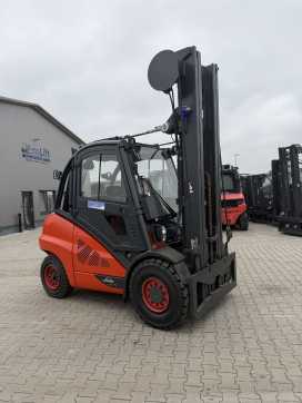 Použité vysokozdvižné vozíky LINDE H50D-02 DIESEL VIERRADFRONTSTAPLER (13063000)