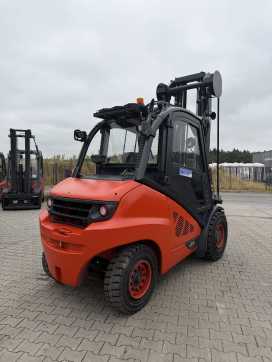 Použité vysokozdvižné vozíky LINDE H50D-02 DIESEL VIERRADFRONTSTAPLER (13063000)