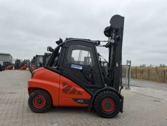 Použité vysokozdvižné vozíky LINDE H50D-02 DIESEL VIERRADFRONTSTAPLER (13063000)