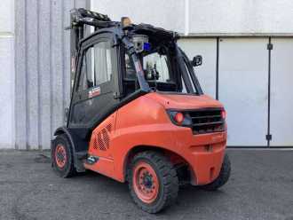 Použité vysokozdvižné vozíky LINDE H50D-02 DIESEL VIERRADFRONTSTAPLER (13073374)