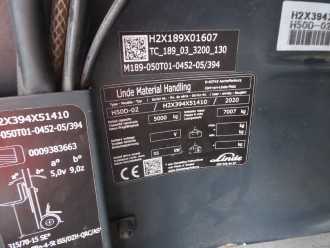 Použité vysokozdvižné vozíky LINDE H50D-02 DIESEL VIERRADFRONTSTAPLER (13075323)