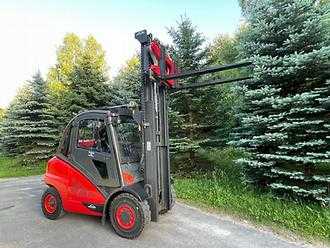 Použité vysokozdvižné vozíky LINDE H50T GAS VIERRADFRONTSTAPLER (12917252)