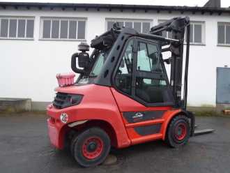 Použité vysokozdvižné vozíky LINDE H60D-03 DIESEL VIERRADFRONTSTAPLER (12933964)