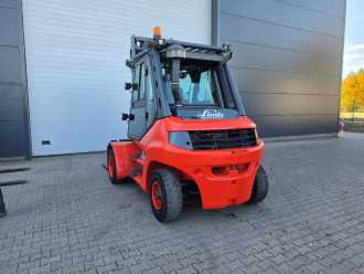 Použité vysokozdvižné vozíky LINDE H80D-02 DIESEL VIERRADFRONTSTAPLER (13046283)