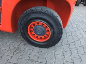 Použité vysokozdvižné vozíky LINDE H80D-02 DIESEL VIERRADFRONTSTAPLER (13046283)