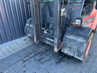 Použité vysokozdvižné vozíky LINDE H80D-03/900 DIESEL VIERRADFRONTSTAPLER (13070470)