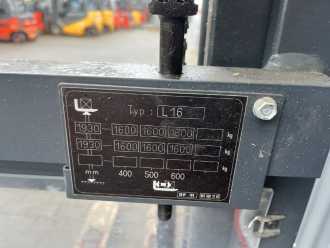 Použité vysokozdvižné vozíky LINDE L14 ELEKTRO HOCHHUBWAGENDEICHSEL (13030994)