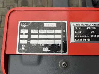 Použité vysokozdvižné vozíky LINDE MM10i ELEKTRO HOCHHUBWAGENDEICHSEL (13066800)