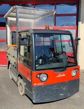 Použité vysokozdvižné vozíky LINDE P250 ELEKTRO SCHLEPPER (13070716)