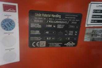 Použité vysokozdvižné vozíky LINDE R 16-01 - 2019er ELEKTRO SCHUBMASTSTAPLER (13034744)