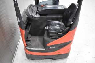 Použité vysokozdvižné vozíky LINDE R 16 B - 01 /58698/ ELEKTRO SCHUBMASTSTAPLER (13074784)