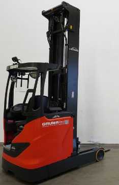 Použité vysokozdvižné vozíky LINDE R 16 HD 1120 ELEKTRO SCHUBMASTSTAPLER (13015563)