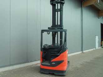 Použité vysokozdvižné vozíky LINDE R 16 HD ELEKTRO SCHUBMASTSTAPLER (13056200)