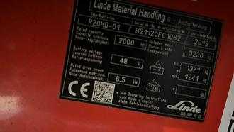 Použité vysokozdvižné vozíky LINDE R 20 HD-01 ELEKTRO SCHUBMASTSTAPLER (13073746)