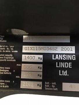 Použité vysokozdvižné vozíky LINDE R14/115 ELEKTRO SCHUBMASTSTAPLER (12206302)