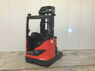 Použité vysokozdvižné vozíky LINDE R14 ELEKTRO SCHUBMASTSTAPLER (13041100)