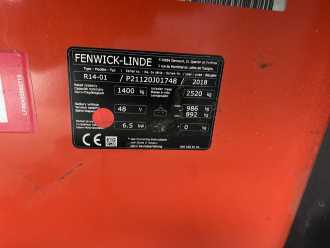 Použité vysokozdvižné vozíky LINDE R14 ELEKTRO SCHUBMASTSTAPLER (13058677)