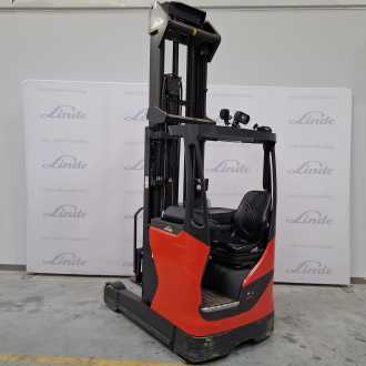 Použité vysokozdvižné vozíky LINDE R14 N ELEKTRO SCHUBMASTSTAPLER (13072844) backdrop