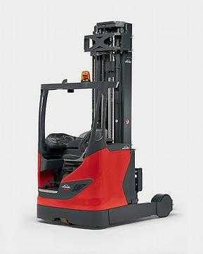 Použité vysokozdvižné vozíky LINDE R20 Chassisb. 1270mm / UT 973 ELEKTRO SCHUBMASTSTAPLER (13008341) backdrop