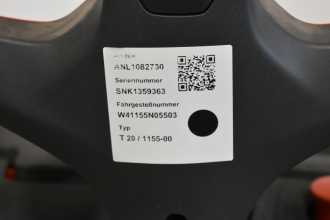 Použité vysokozdvižné vozíky LINDE T 20 1155-00 ELEKTRO NIEDERHUBWAGENDEICHSEL (13041485)
