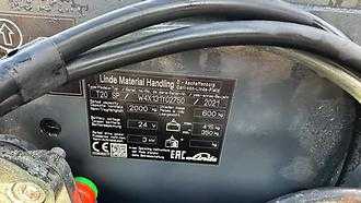Použité vysokozdvižné vozíky LINDE T 20 SP ELEKTRO NIEDERHUBWAGENFAHRERSTAND (13074096)