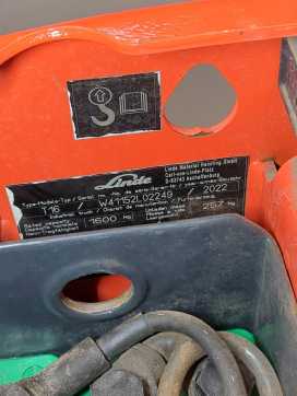 Použité vysokozdvižné vozíky LINDE T16-1152-02 ELEKTRO NIEDERHUBWAGENDEICHSEL (13047748)