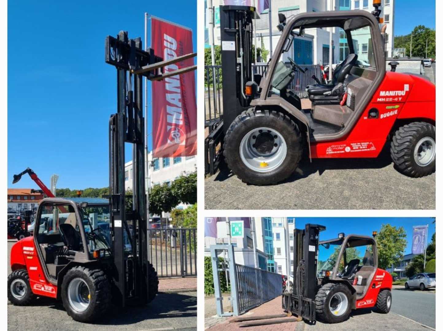 Použité vysokozdvižné vozíky MANITOU MH 25-4 Allrad DIESEL GELAENDESTAPLER (13053469)