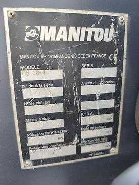 Použité vysokozdvižné vozíky MANITOU MH20-4 DIESEL GELAENDESTAPLER (13028587)