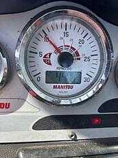 Použité vysokozdvižné vozíky MANITOU MLT634 LSU  DIESEL TELESKOPARMSTAPLER (13066729)