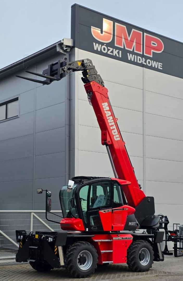 Použité vysokozdvižné vozíky MANITOU MRT 1845 VISION 360 115D ST5 S1 WEITERE TELESKOPARMSTAPLER (13066150)