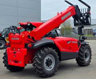 Použité vysokozdvižné vozíky MANITOU MT 730H NEW 2026 with AIRCO WEITERE TELESKOPARMSTAPLER (12989133)